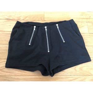 H&M Triple Zipper Shorts